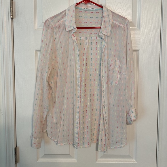 Maurice’s button up and Tank Top - Picture 3 of 4